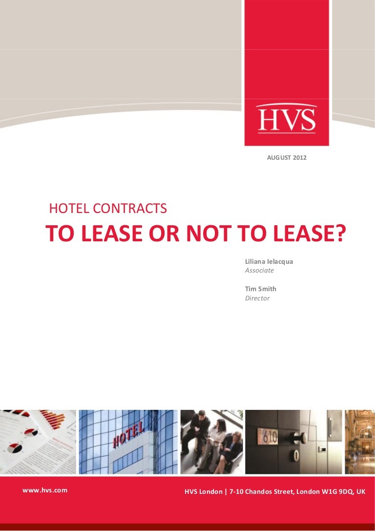 hvs hotel contracts to lease or not to lease