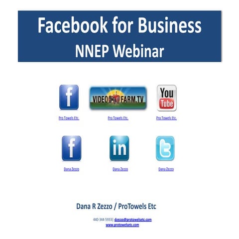 Facebook for business NNEP 