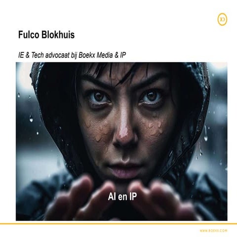 AI en IP (Artificieele Intelligentie en Intellectueel Eigendom)