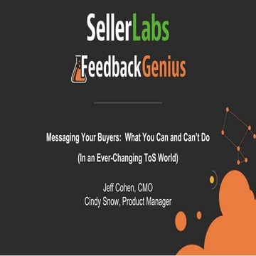 Messaging Your Buyers—What You Can and Can’t Do (In an Ever-Changing ToS World)