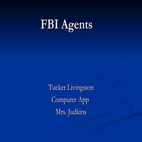 Fbi Agents