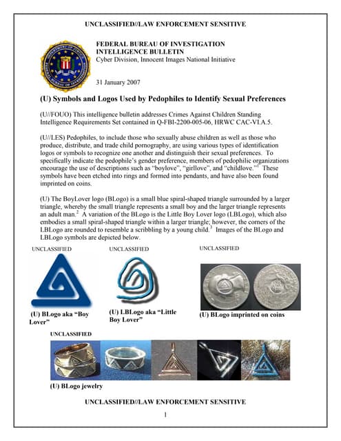 Pedophile Symbols