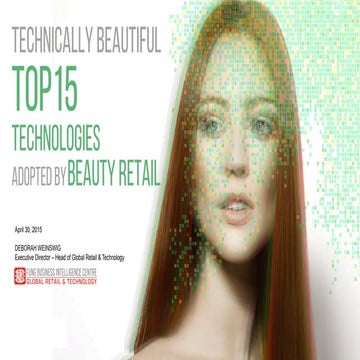 Digital Beauty Presentation, April. 2015