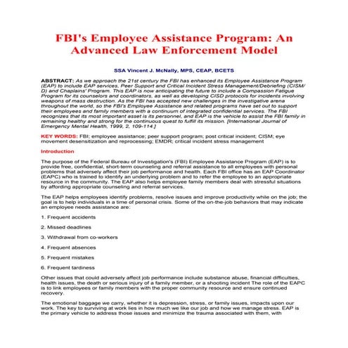 Fbi EAP Prog Article | DOC