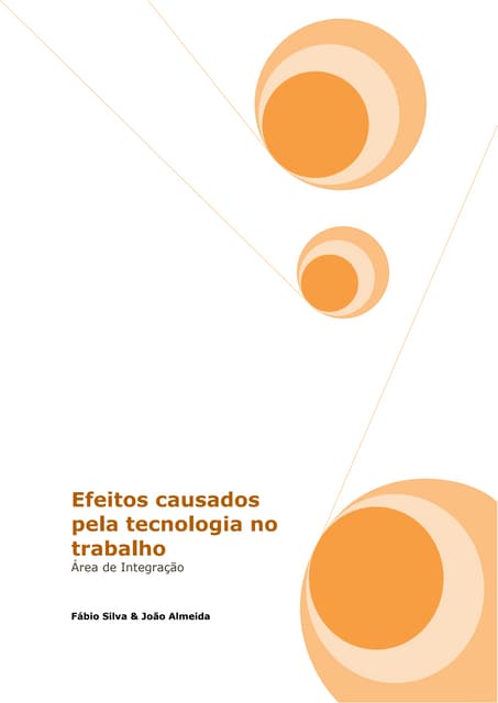 Efeitos causados pela tecnologia no...