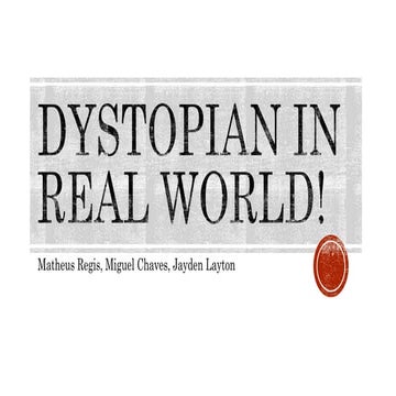 F block dystopian in the real world!