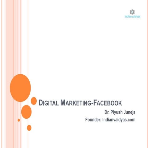 Fundamentals of Facebook Marketing