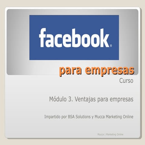 Fb para empresas   mod3 - ud2y3