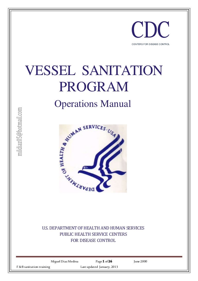 Vessel Sanitation Program : Outbreaks on Cruise Ships in VSP’s ...
