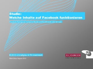 vi knallgrau Facebook Studie Consumer Brands und Retail Brands