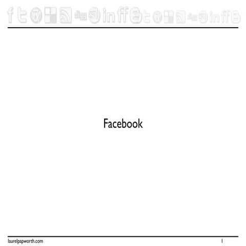 Facebook and Twitter for Business Course Notes USYD