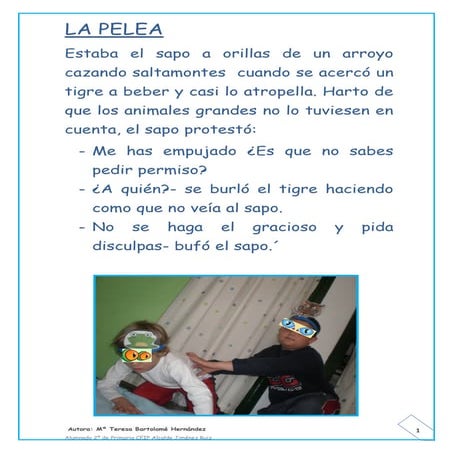 Fábula la pelea | PDF