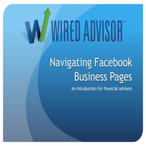 Facebook for Financial Advisors