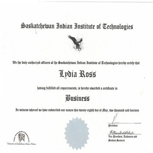 SIIT certificate business