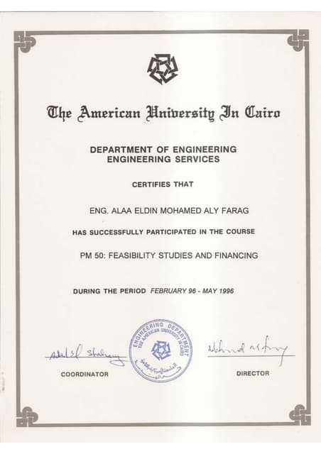 Alaa Farag CV arabic 48 | PDF
