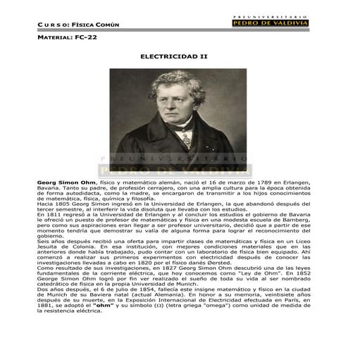 Electricidad II (FC22 - PDV 2013)