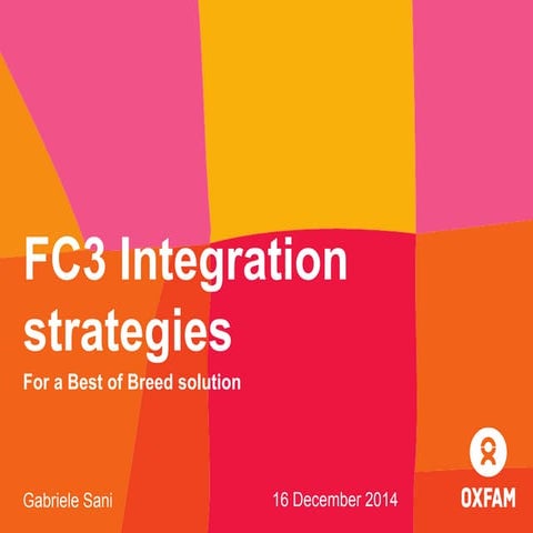 Fc3 integration strategies