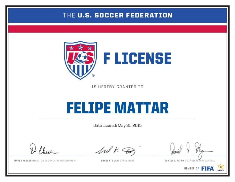 coaching license