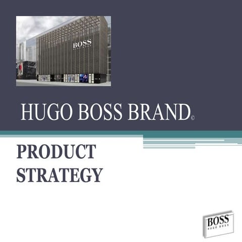 HUGO BOSS BRAND POWERPOINT