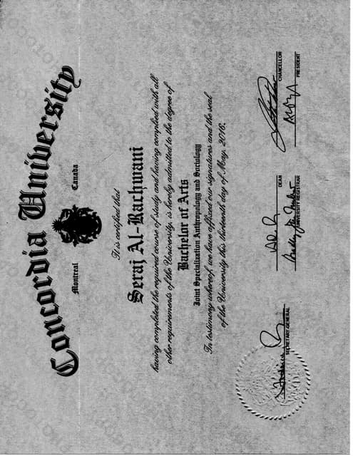 Concordia Certificate PDF Concordia Certificate PDF