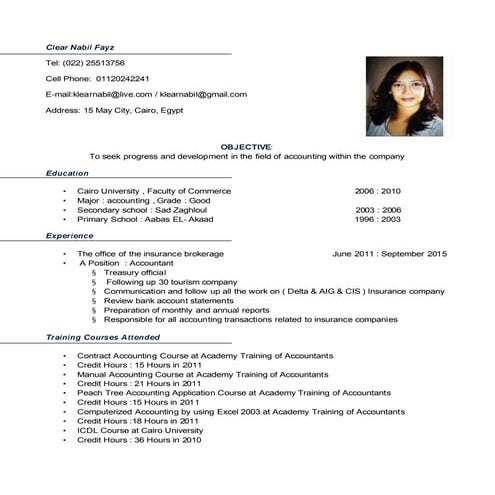 Cv template | DOC