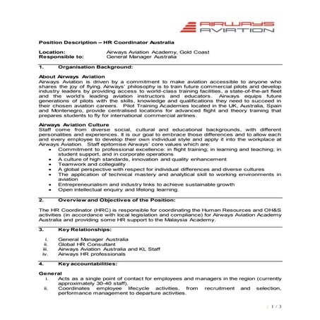 AAA HRC Aust Position Description 020516 (1) | DOCX