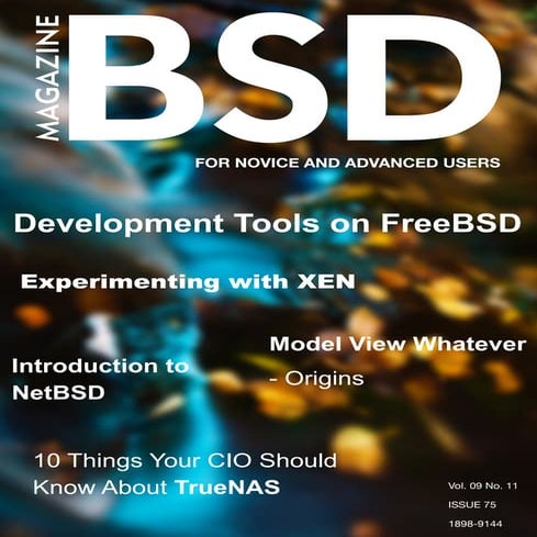 BSD Magazine December issue
