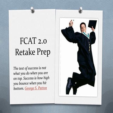Fcat 2.0 prep