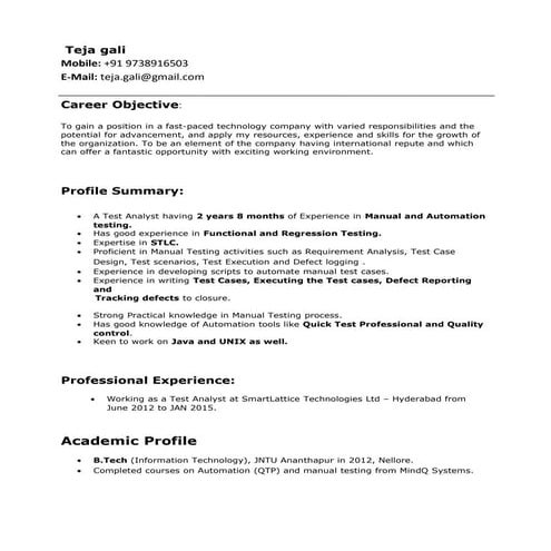 Teja_software_Tester