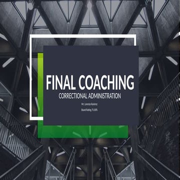 Finalcoaching correctional administration 200.ppt