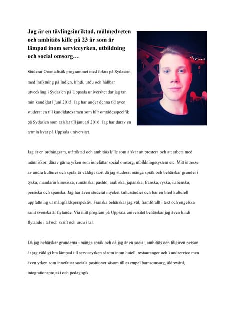 Jobbguide för unga -Arbetsförmedlingen