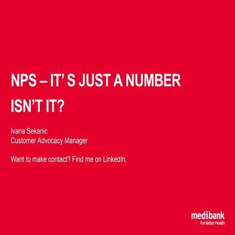 NPS_it's just a number isn't it