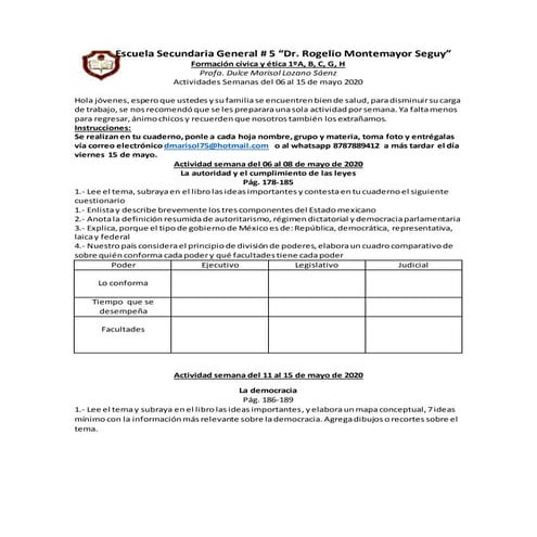 Fce 1o a b c g h 06 al 15 de mayo