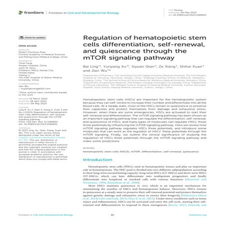 Regulation of Hematopoietic Stem Cell Fate and Malignancy During Aging ...
