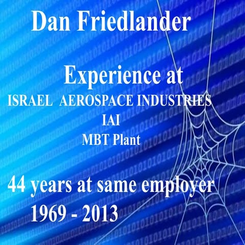 Experience Presentation