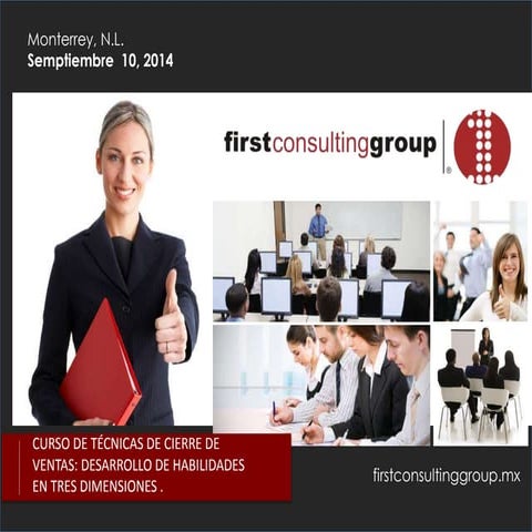 Curso: Técnicas de cierre de ventas: Desarrollo de habilidades en tres dimens...