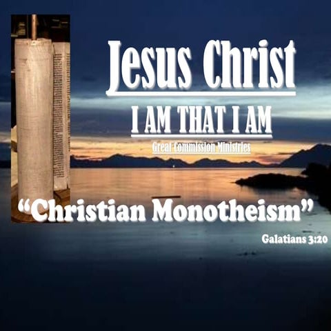 Christians Monotheism