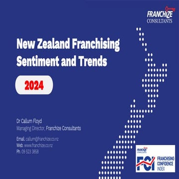 New Zealand Franchising Confidence Index | January 2024