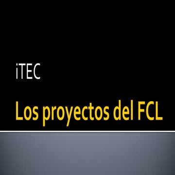 Los proyectos de Future Classroom Lab (FCL)