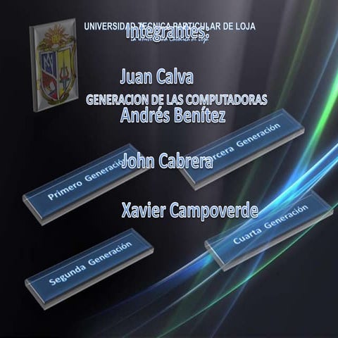 Evolucion de las computadoras