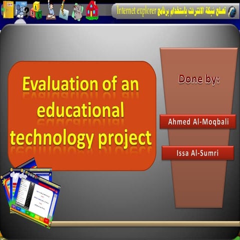 Models of evaluation in educational technology