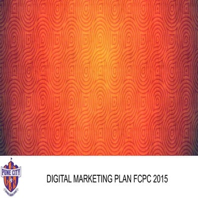 Video Content pitch to FC Pune City 