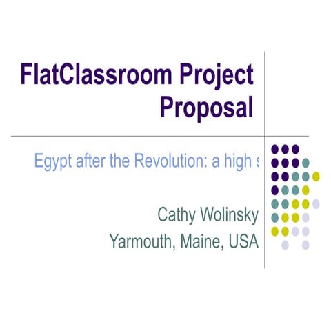 FlatClassroom Project: Egypt after revolution