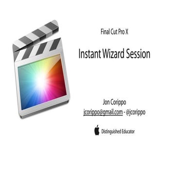 FCPX Instant Wizard