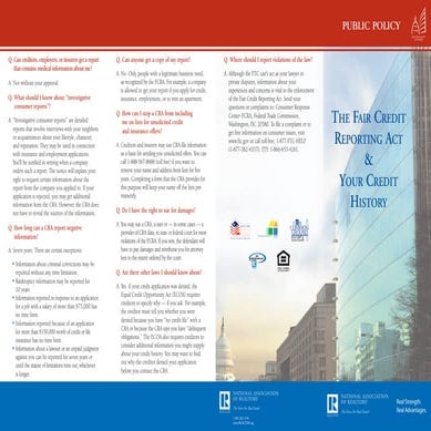 FHA Brochure