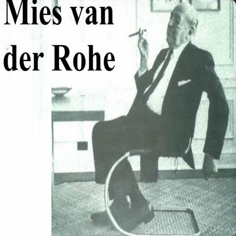 FCSarch 38 Mies van der Rohe