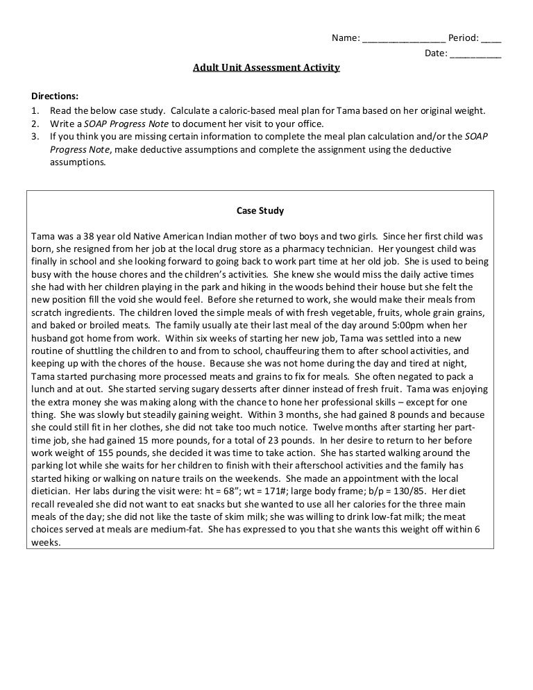 A case study picture