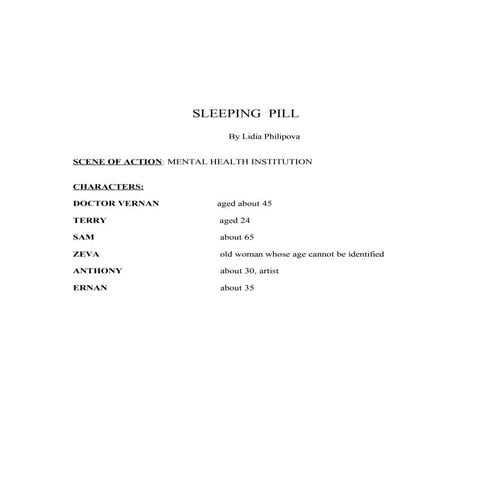SLEEPING PILL