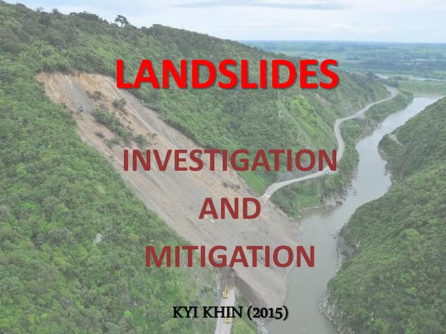 LANDSLIDES