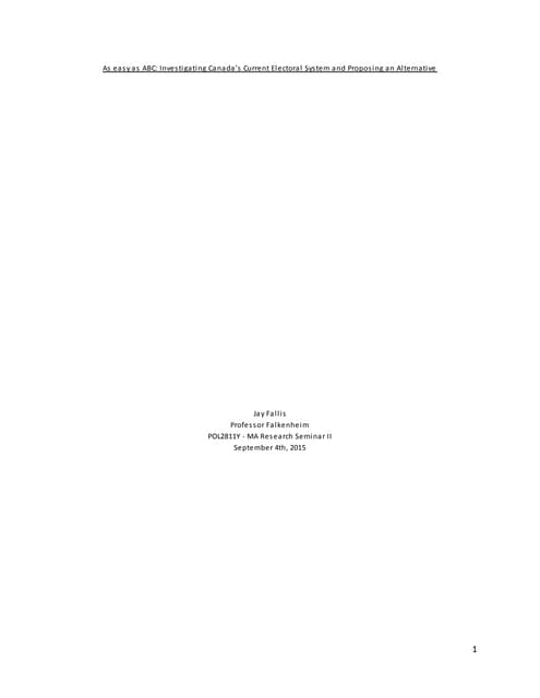 Jay Fallis presentations